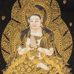 Japanese Buddha - Handpainted Art