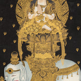 Japanese Buddha - Handpainted Art