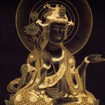 Japanese Buddha Thangka - Handpainted Art