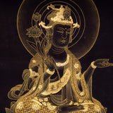 Japanese Buddha Thangka - Handpainted Art