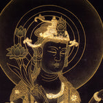 Japanese Buddha Thangka - Handpainted Art
