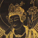 Japanese Buddha Thangka - Handpainted Art