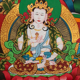Manjushri Thangka Painting - Handpainted Art