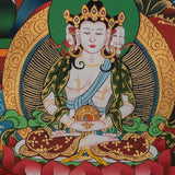 Manjushri Thangka Painting - Handpainted Art
