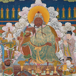 Guan Yu Thangka Painting - Handpainted Tibetan Art