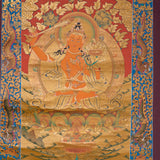 Manjushri Thangka - Handpainted Art