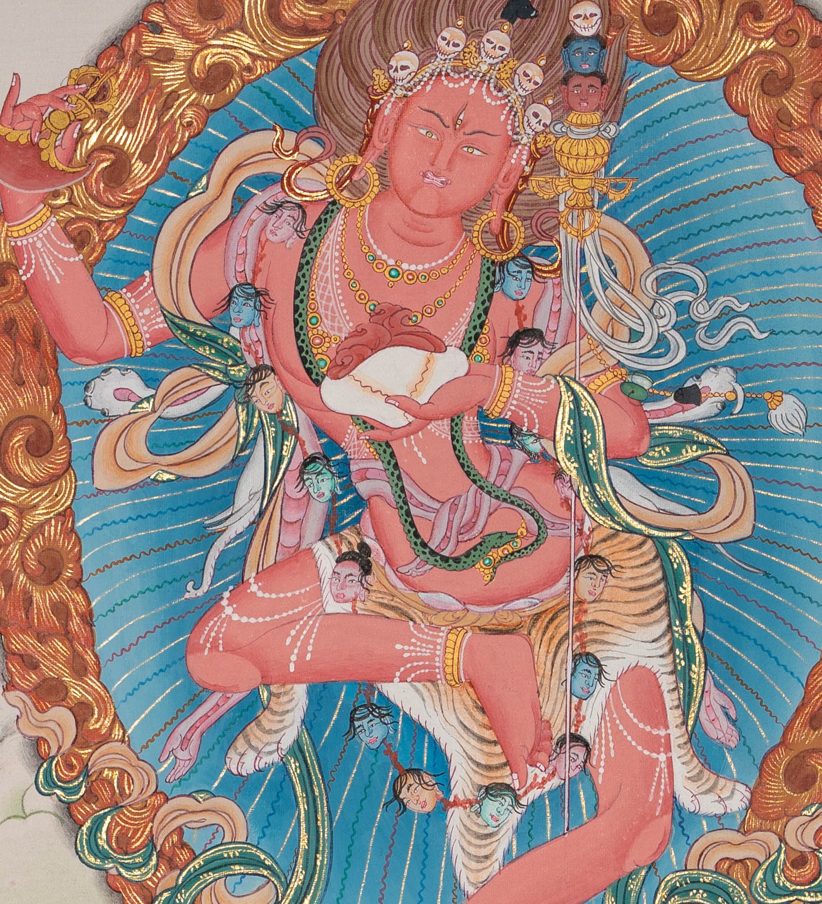 Kurkulla (Red Tara) – Sacred Painting