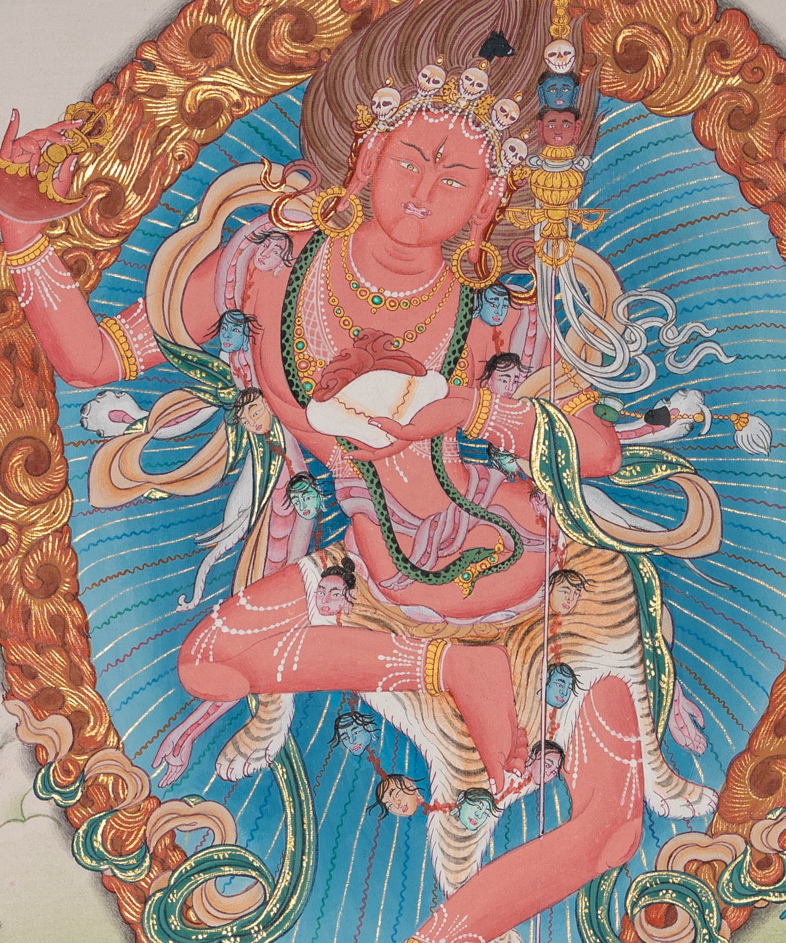 Kurkulla (Red Tara) – Sacred Painting