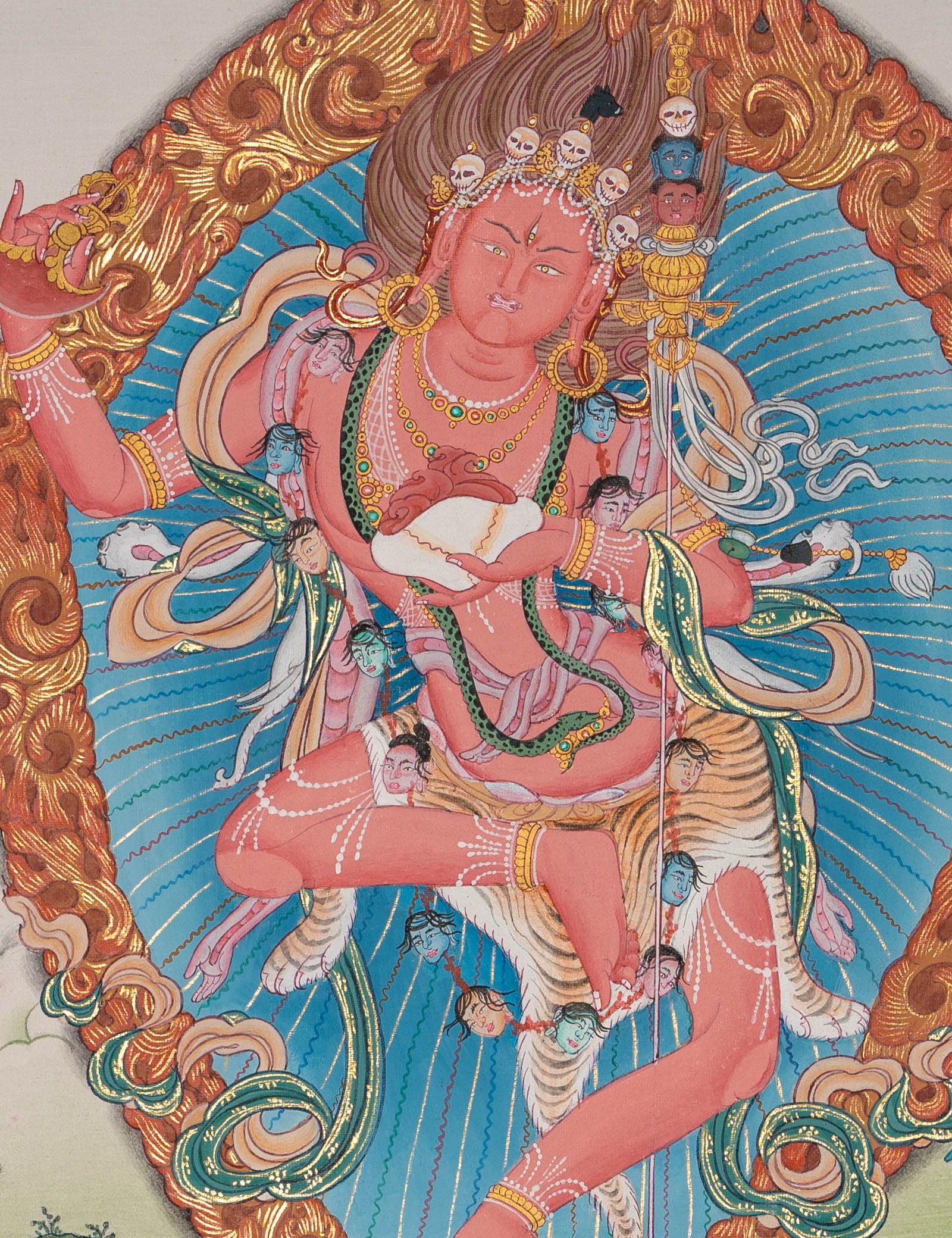 Kurkulla (Red Tara) – Sacred Painting