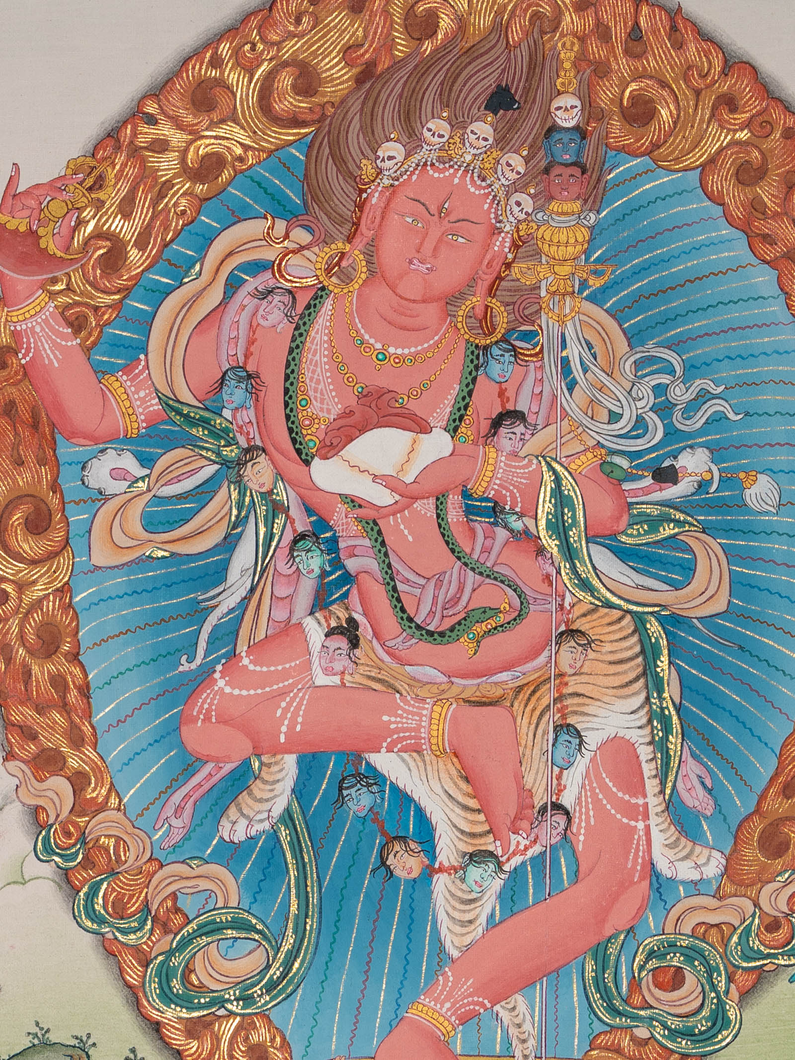Kurkulla (Red Tara) – Sacred Painting