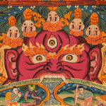 Wheel of Life Thangka Painting – Tibetan Buddhist Samsara Art