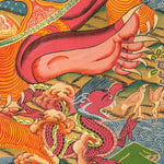 Wheel of Life Thangka Painting – Tibetan Buddhist Samsara Art