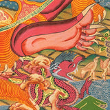 Wheel of Life Thangka Painting – Tibetan Buddhist Samsara Art