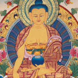  Shakyamuni Buddha Thangka - Tibetan Painting