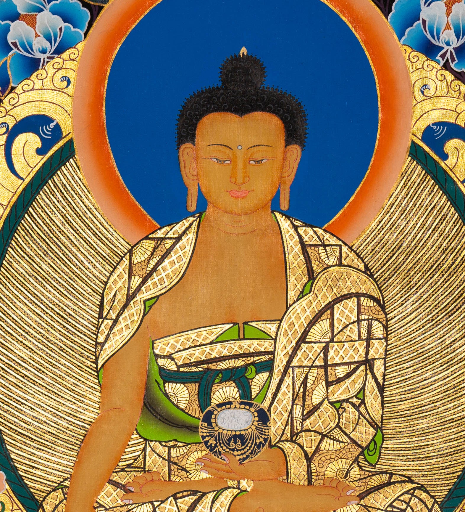 Shakyamuni Buddha - Tibetan Painting