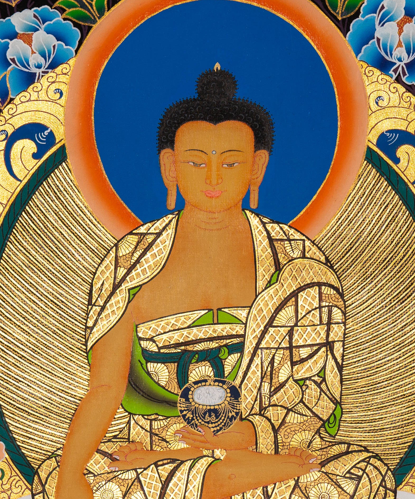 Shakyamuni Buddha - Tibetan Painting