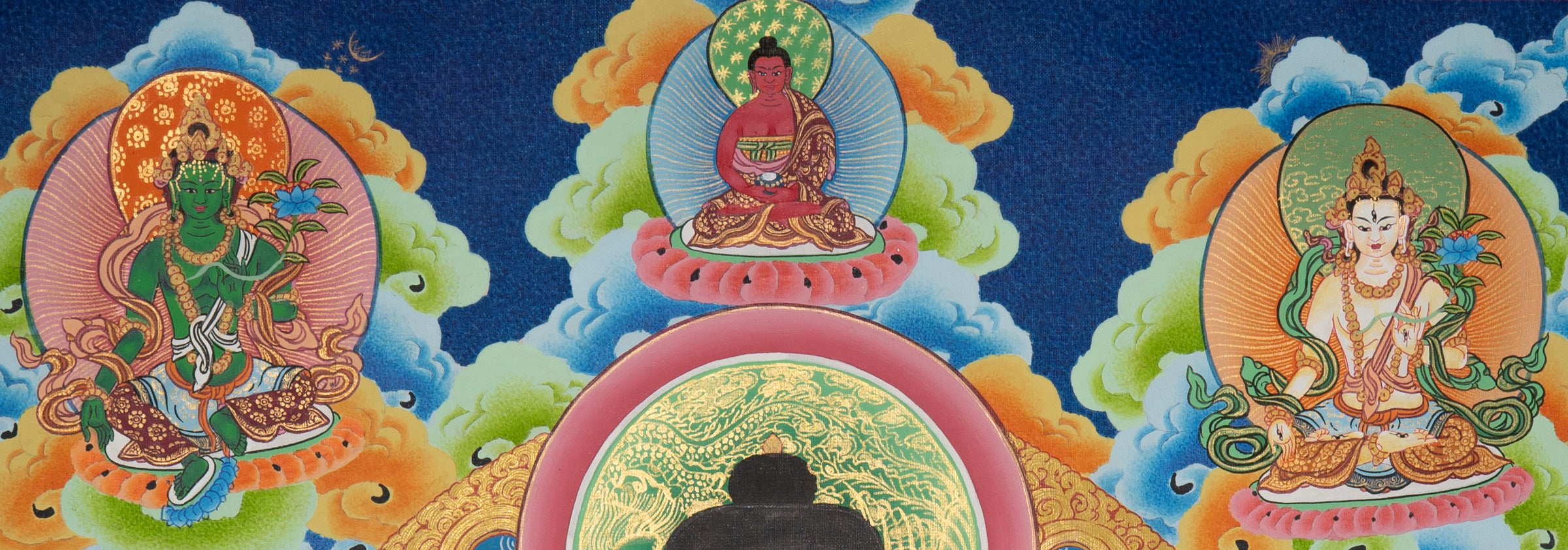 Tibetan Thangka Painting - Shakyamuni Buddha