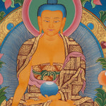 Thangka Painting of Shakyamuni Buddha - Sacred Painting