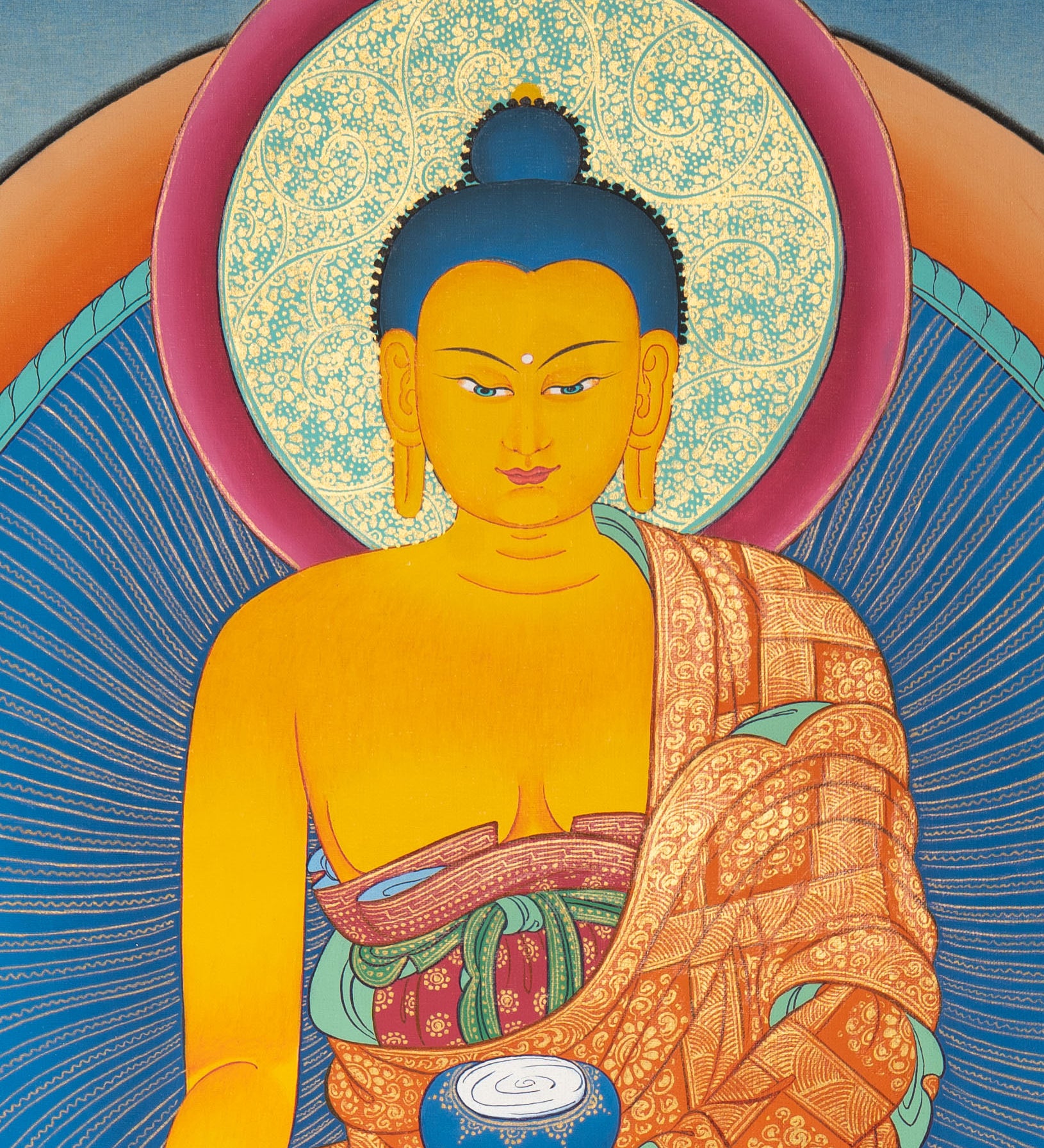 Tibetan art of  Shakyamuni Buddha - Himalayas Shop