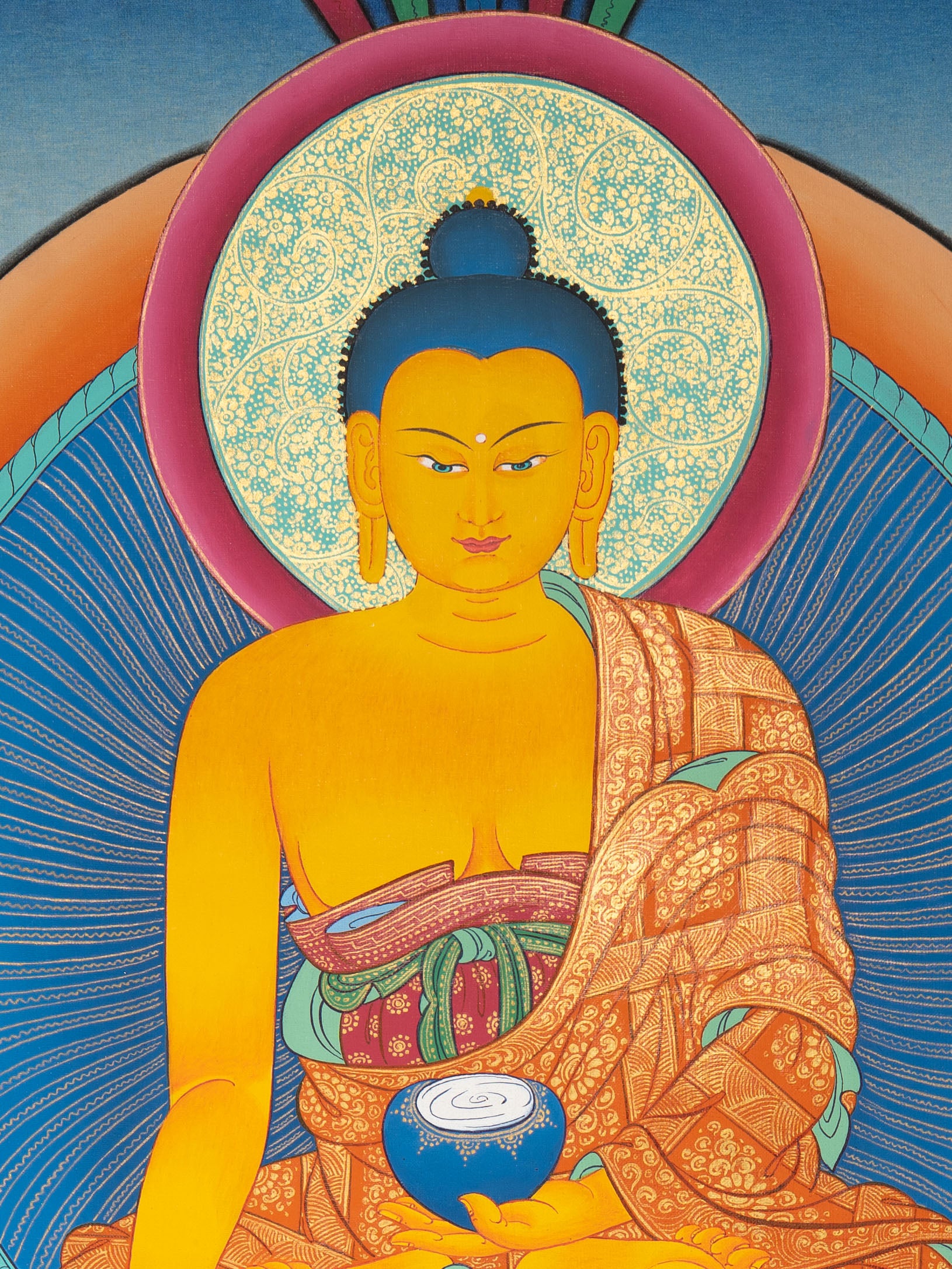 Tibetan art of  Shakyamuni Buddha - Himalayas Shop