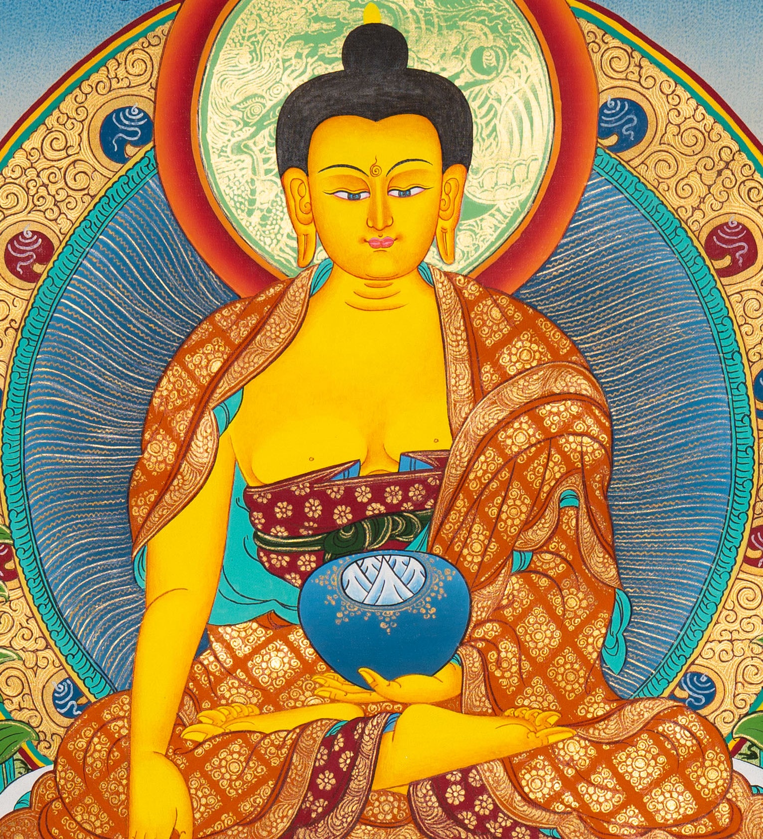 Shakyamuni Buddha Handmade Art - Himalayas Shop