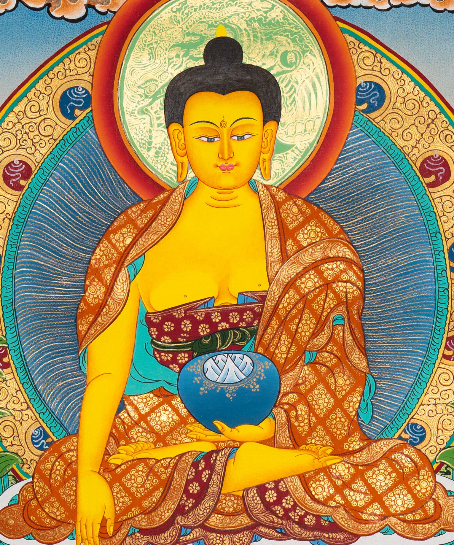 Shakyamuni Buddha Handmade Art - Himalayas Shop