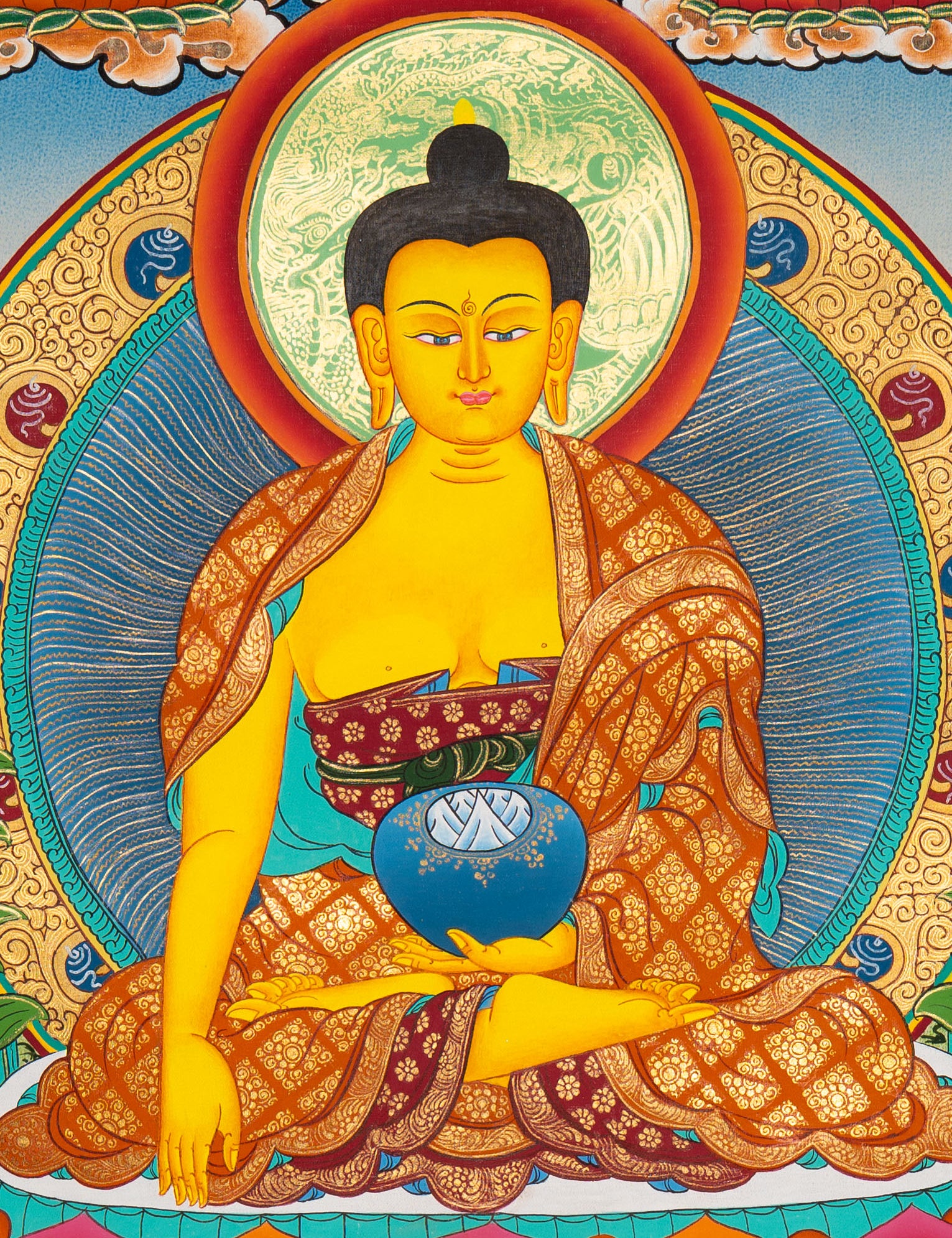 Shakyamuni Buddha Handmade Art - Himalayas Shop
