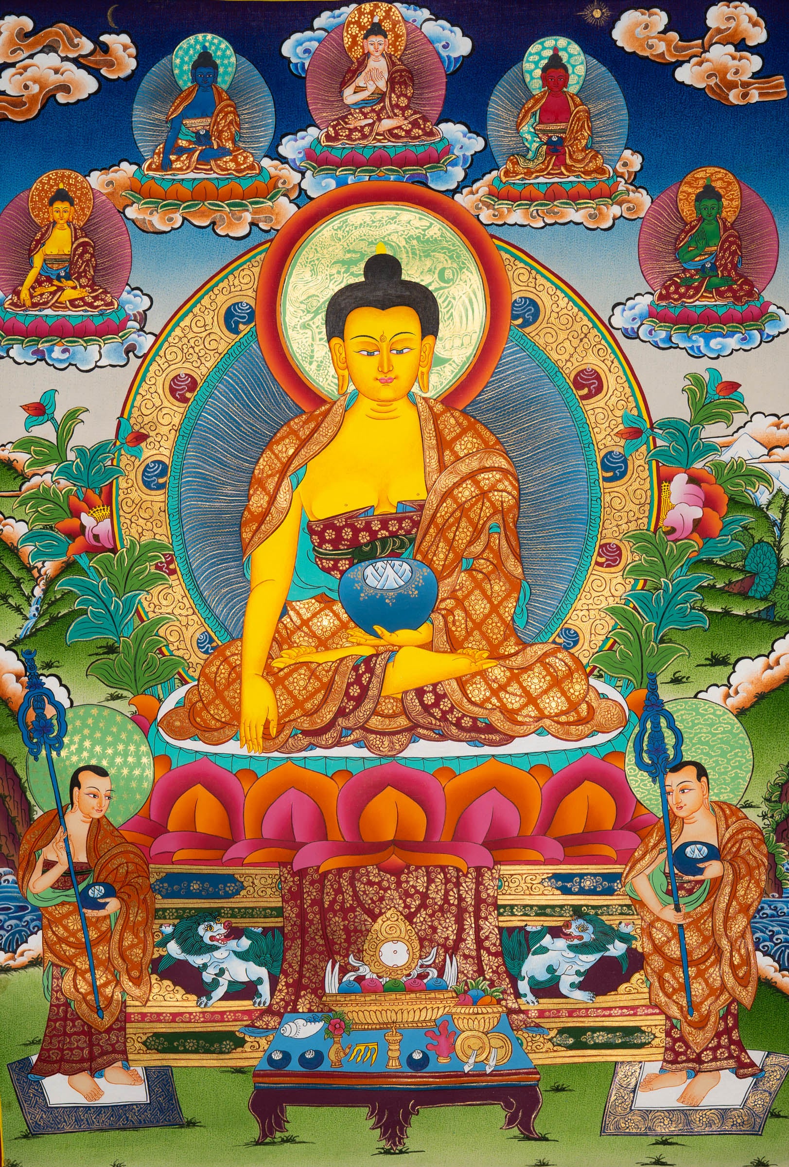 Shakyamuni Buddha Handmade Art - Himalayas Shop