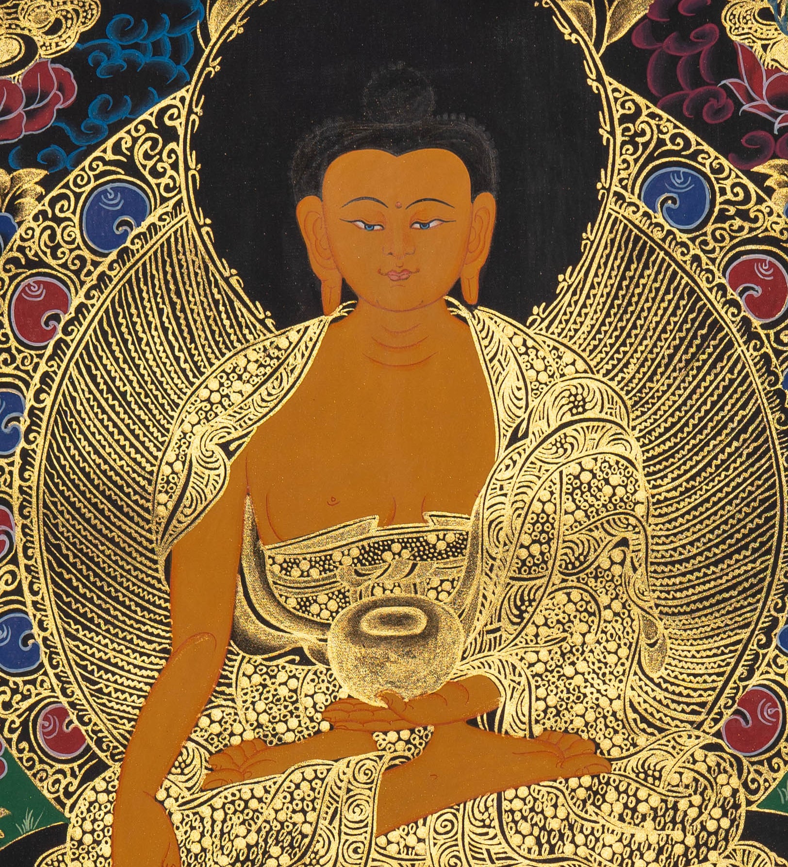Shakyamuni Thangka - Sacred Painting