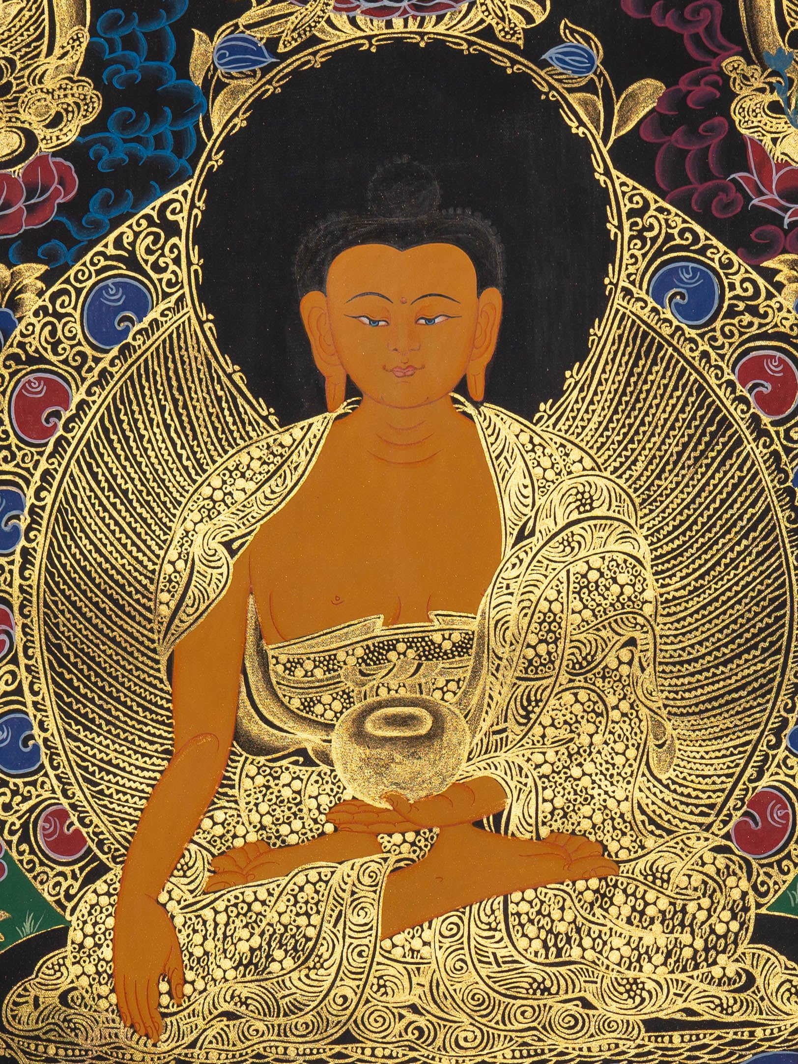 Shakyamuni Thangka - Sacred Painting