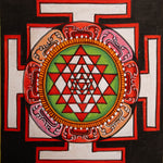 Spiritual Yantra Wall Art for Peace and Protection