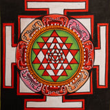 Spiritual Yantra Wall Art for Peace and Protection