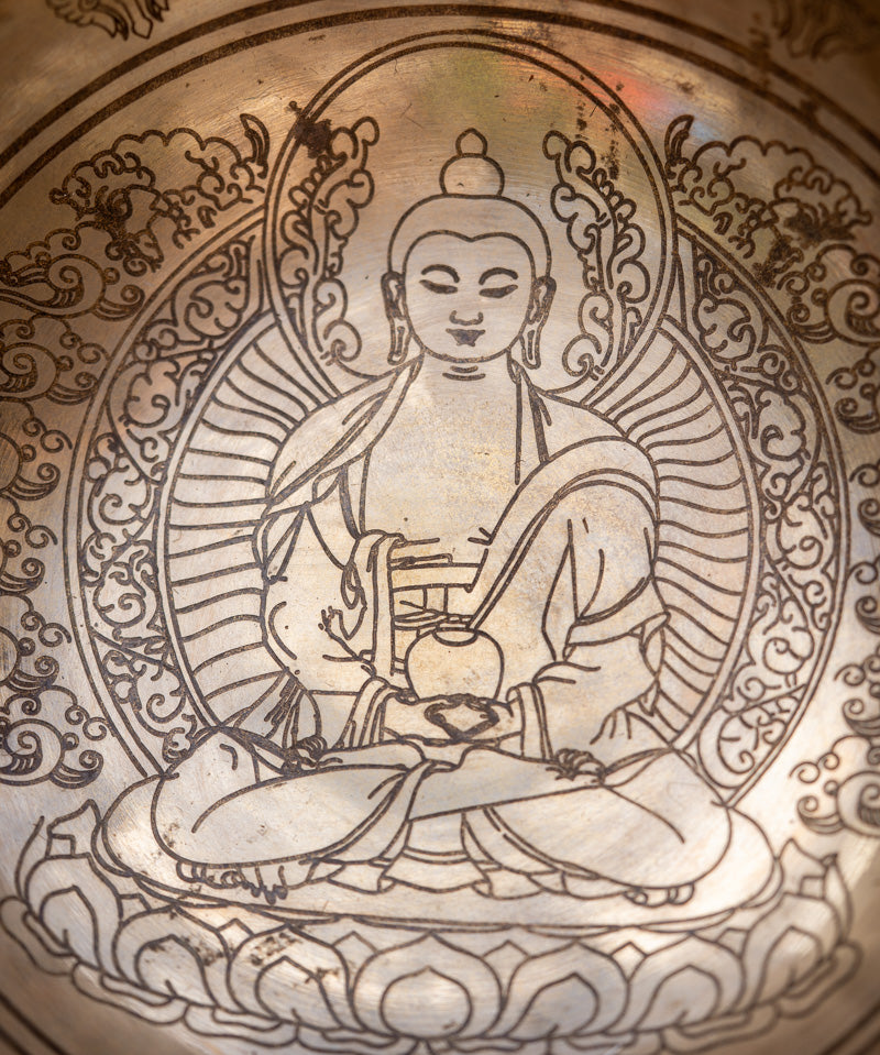 Handcrafted Amitabha Singing Bowl
