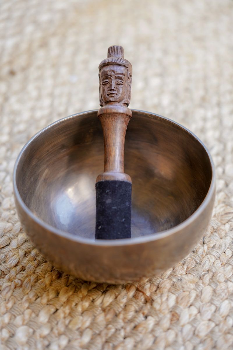 Hand carved Buddha Striker for your singing 