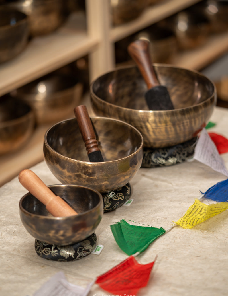 Tibetan Singing Bowl Healing Set