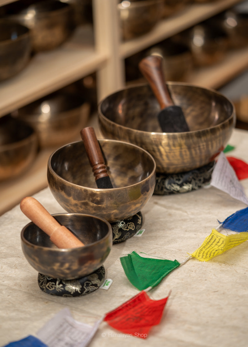Tibetan Singing Bowl Healing Set