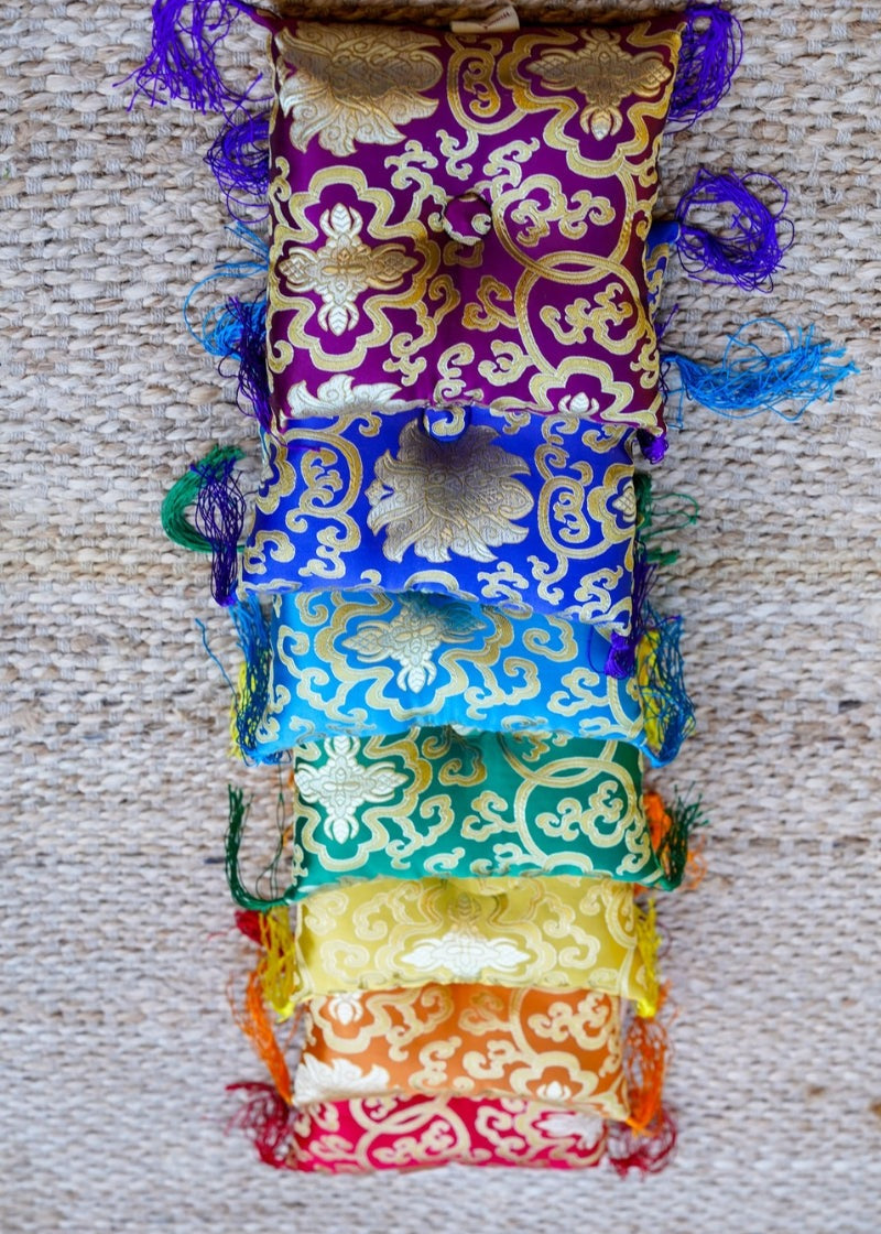 Premium Handmade Singing Bowl Square Cushion