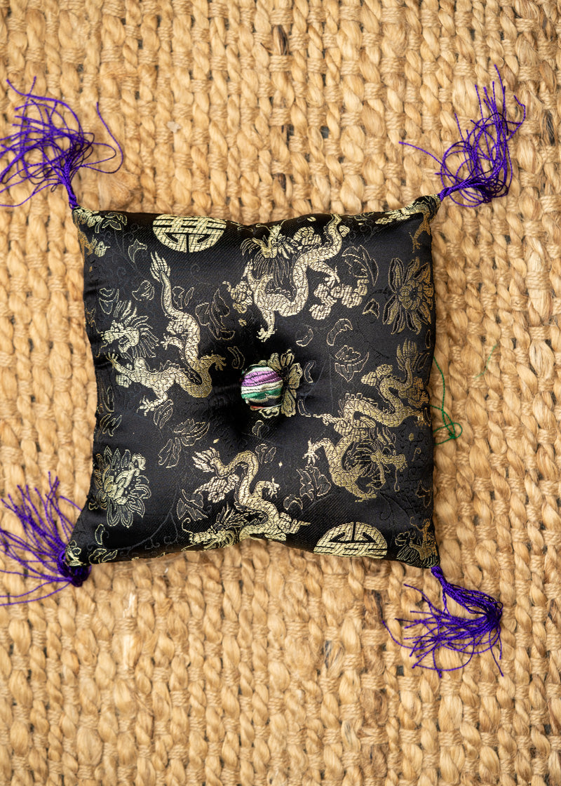 Dark Square Cushion
