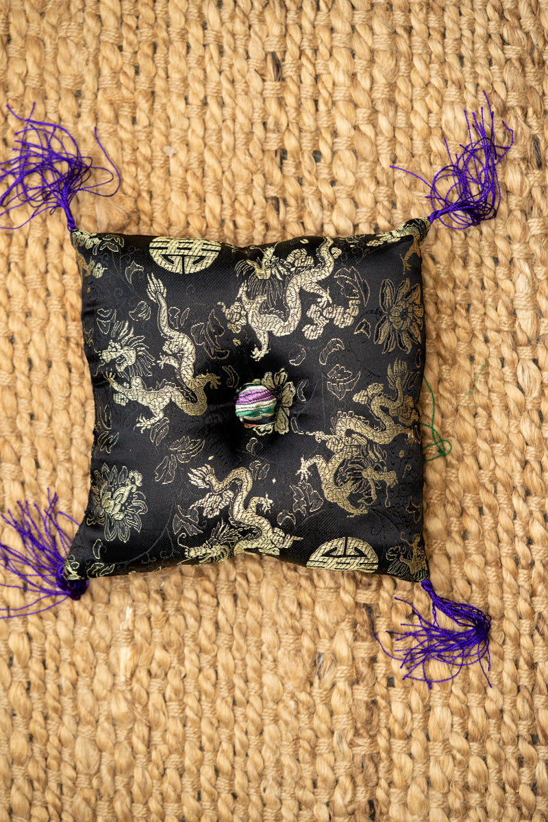 Dark Square Cushion