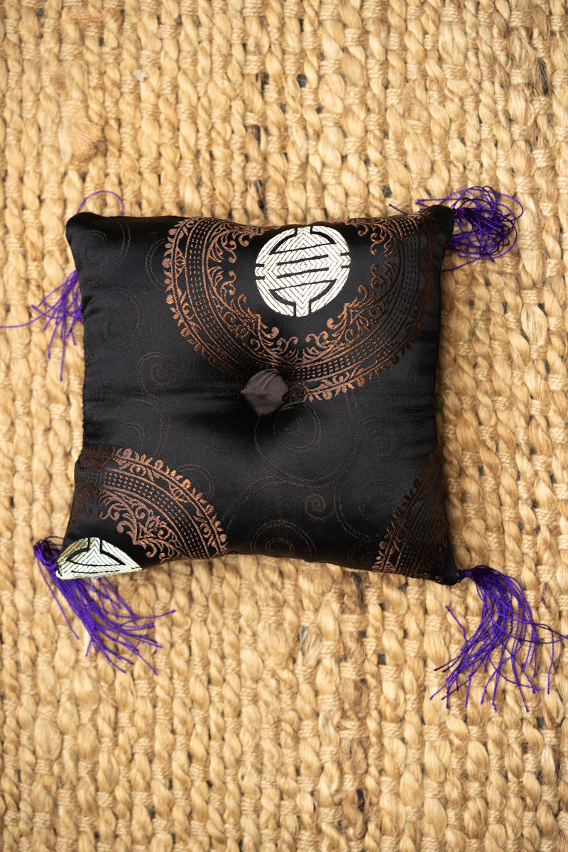 Dark Square Cushion