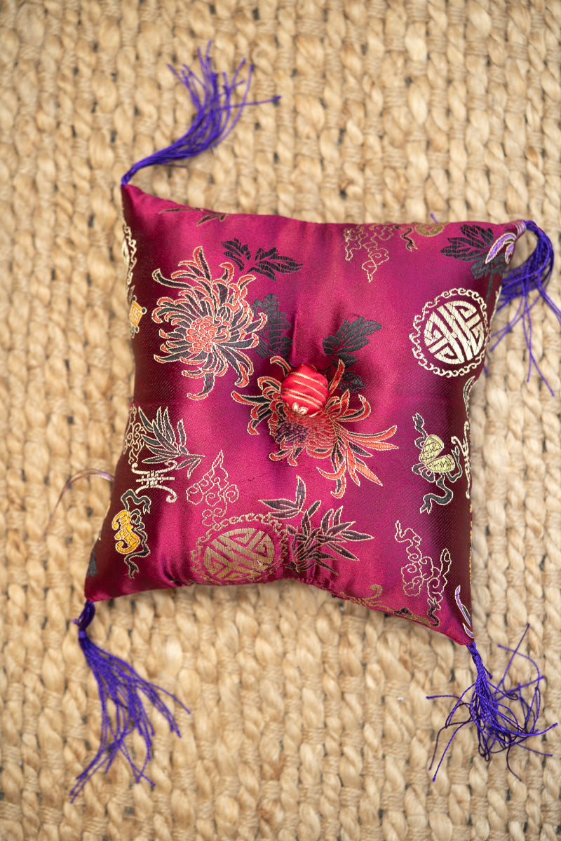 Red Square Cushion - Shop now