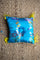 Aqua Silk Square Cushion - Shop Now