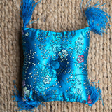 Aqua Square Cushion - Himalayas Shop