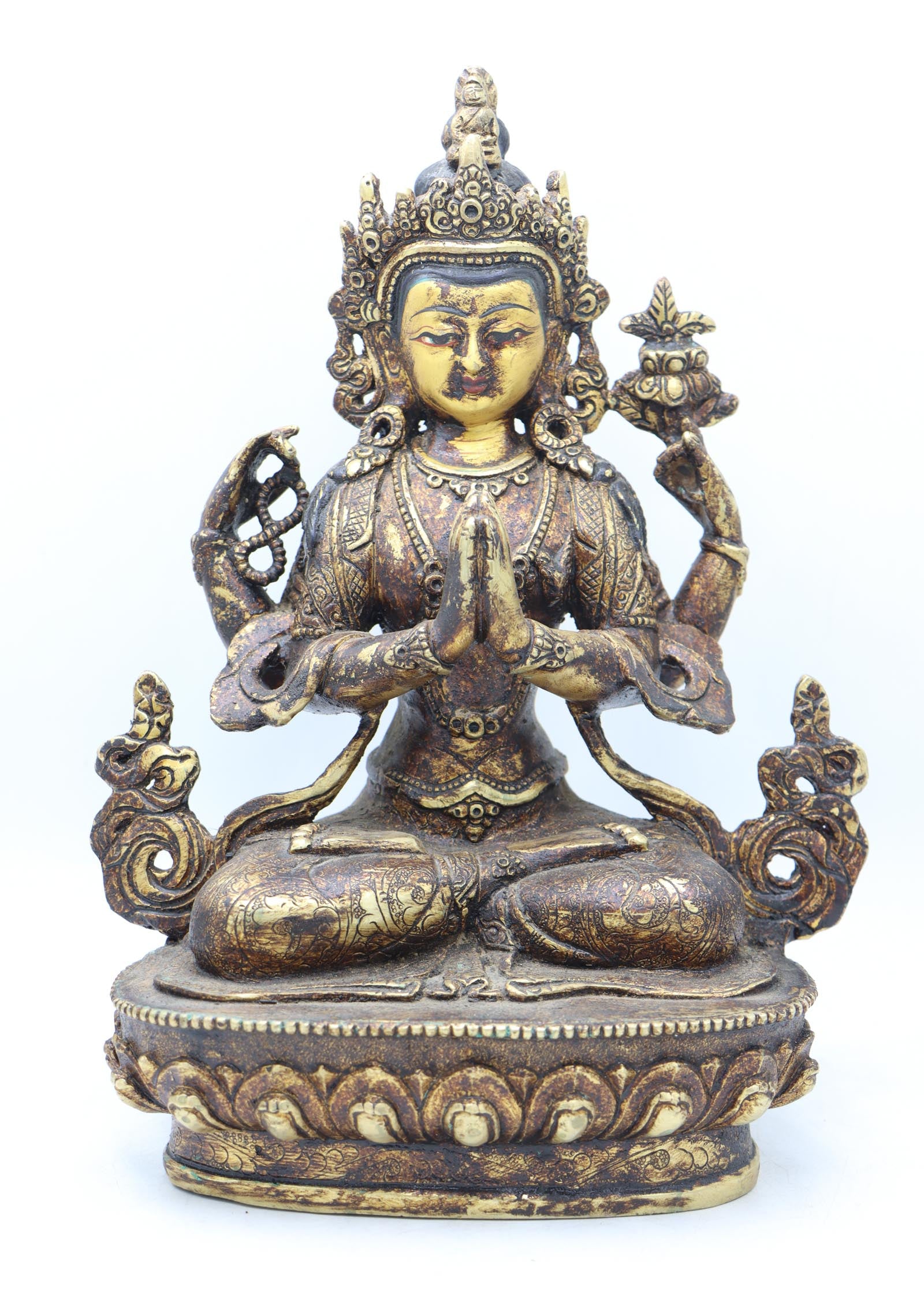 Chengresi Statue for prayer and meditation .