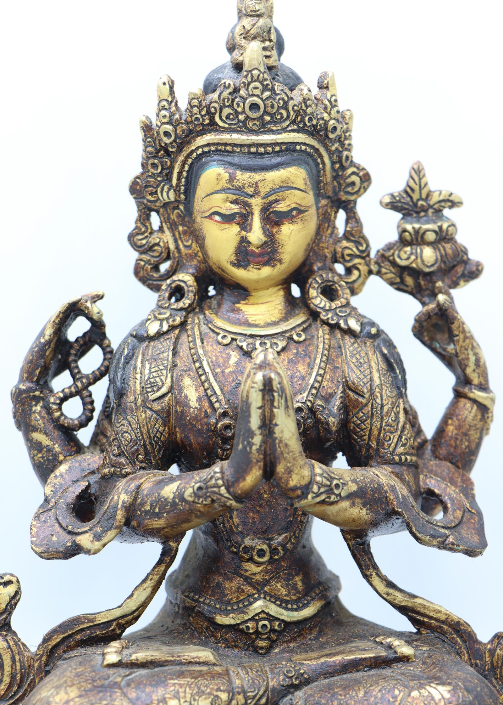 Chengresi Statue for prayer and meditation .