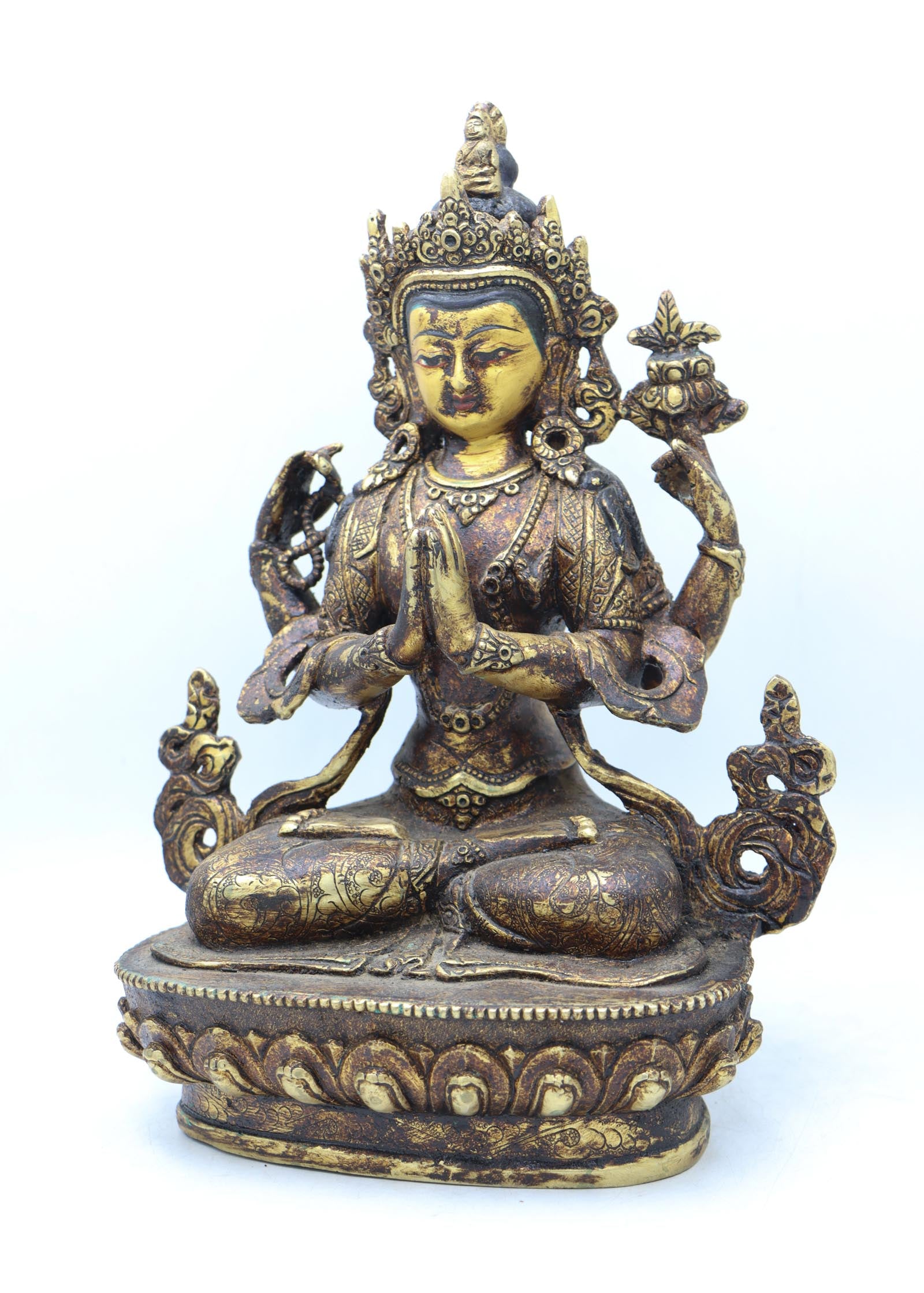 Chengresi Statue for prayer and meditation .