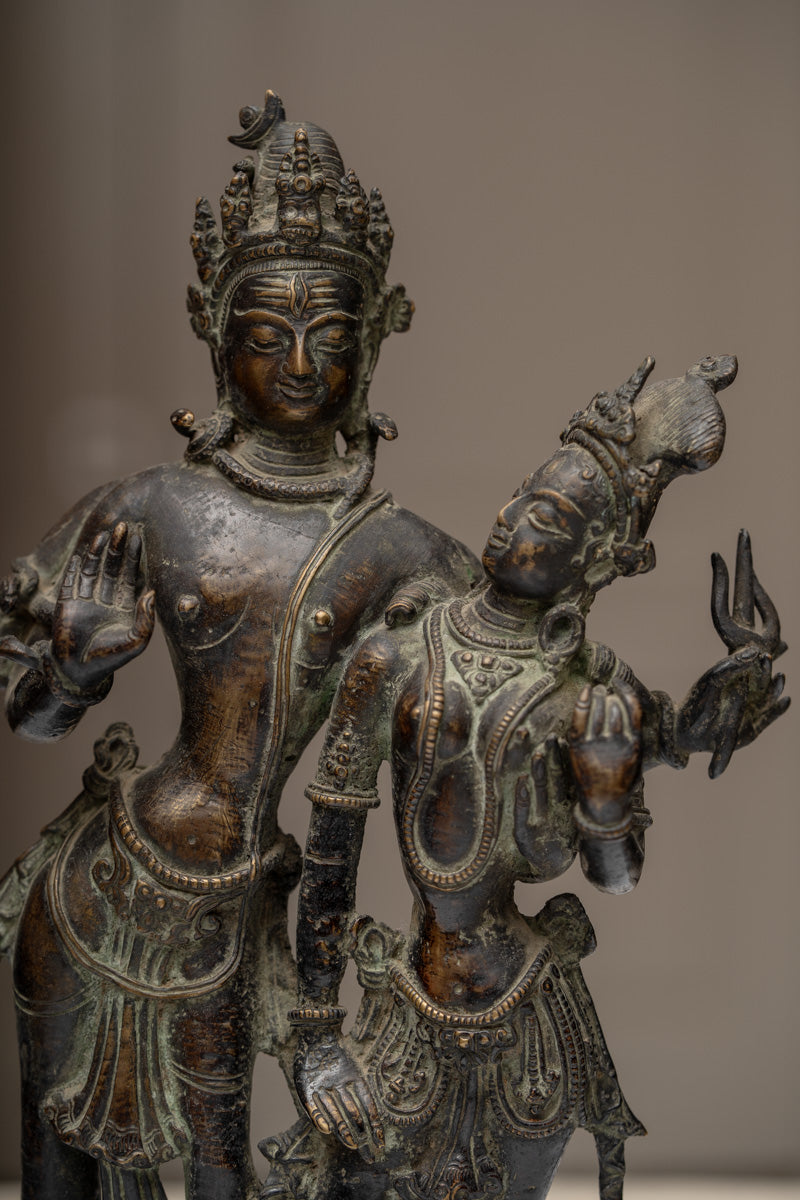 Shiva & Parvati - Sacred Handcrafted statue