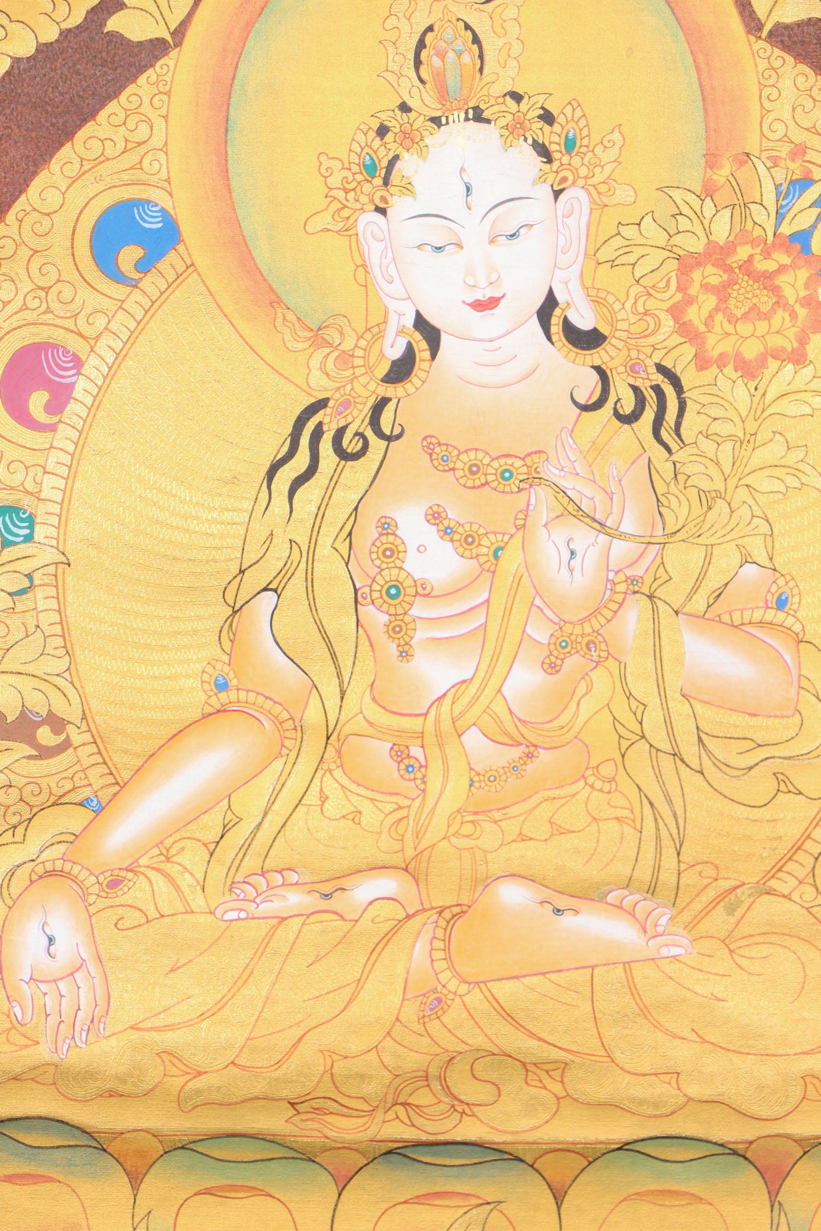 White Tara Thangka