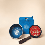 Vishuddha chakra  singing bowl for healing and balancing