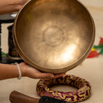 Professional Therapy Singing Bowl - Handcrafted Tibetan Bowl